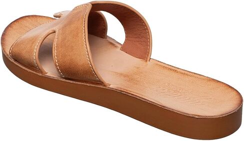 Antelope Women's Alex Leather Flat Sandals in Saudi Arabia