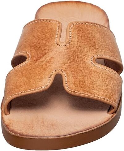 Antelope Women's Alex Leather Flat Sandals in Saudi Arabia