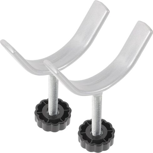 Y Shaped Spindle Rods 2pcs Fence Gate Threaded Rod Y Threaded Spindle Rod Crib Rail Guard Non Punching Screws Toddler PVC Lagging Door Baby Stair Banister Poles in Saudi Arabia
