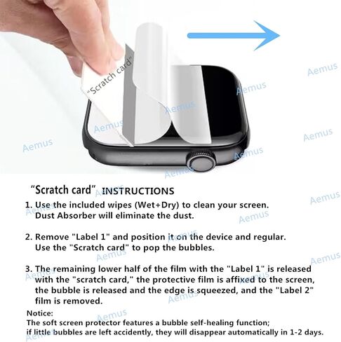 Screen Protector Compatible for SKG V7 Cyber Smart Watch 1.8" (6 Pack) Fitness Tracker Full Coverage Clear TPU Soft Film in Saudi Arabia