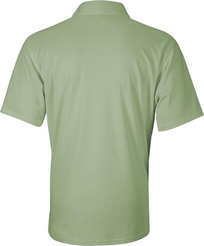 Denali Men's Golf Polo UPF 50+ Short Sleeve Shirt, Quick Dry Activewear, Lightweight UV Protection in Saudi Arabia