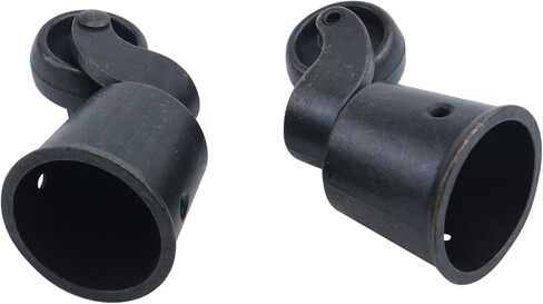 4Pcs 1.50'' Bronze Zinc Alloy 360° Swivel Round Cup Caster for Furniture in Kuwait