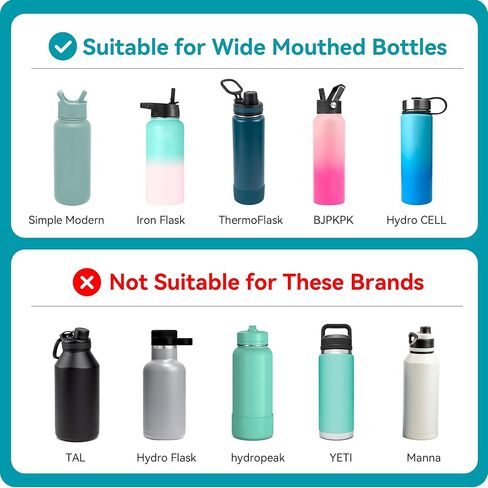 Replacement Lid for HydroFlask Wide Mouth 12 oz, 18 oz, 20 oz, 32 oz, 40 oz, 64 oz Water Bottles, Replacement Cap for Hydroflask, Sport Bottle Lids Accessories in Saudi Arabia