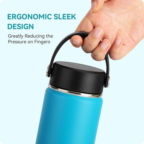 Replacement Lid for HydroFlask Wide Mouth 12 oz, 18 oz, 20 oz, 32 oz, 40 oz, 64 oz Water Bottles, Replacement Cap for Hydroflask, Sport Bottle Lids Accessories in Saudi Arabia