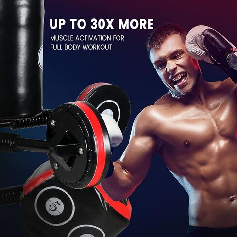 Multi-Point Sparring Speed Boxing Target, Practice Target Columns 360° Rebound Shock Absorption Speed Bar, Wall Heavy-Duty Punching Bags,Human Battle Target in Saudi Arabia