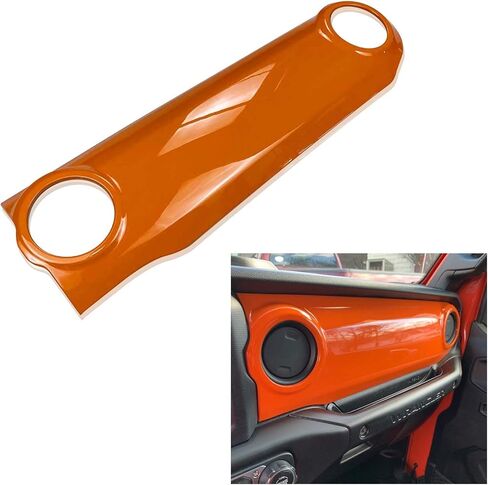 ABS Center Console Panel Dashboard Cover Compatible with Jeep Wrangler JL 2018-2023/ Jeep Gladiator JT 2020-2023 Interior Trim Decor for Jeep Accessories (Blue) in Kuwait