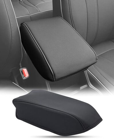 غطاء وحدة التحكم المركزية ISSYAUTO متوافق مع غطاء مسند ذراع وحدة التحكم في الغابات 2019-2023، واقي غطاء وحدة التحكم المركزية من الجلد المقاوم للخدش، ملحقات داخلية للغابات in Kuwait