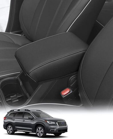 غطاء وحدة التحكم المركزية ISSYAUTO متوافق مع غطاء مسند ذراع وحدة التحكم في الغابات 2019-2023، واقي غطاء وحدة التحكم المركزية من الجلد المقاوم للخدش، ملحقات داخلية للغابات in Kuwait