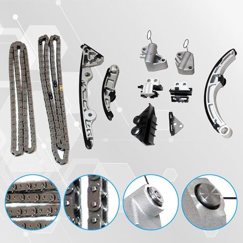 Timing Chain Kit 13144AA090 13144AA012 Compatible with Subaru Legacy Outback B9 Tribeca EZ30 EZ30D 3.0L H6 2006 2007 2008 2009 in Saudi Arabia