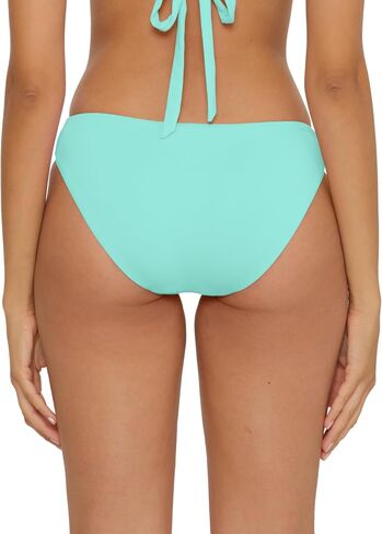 BECCA Women's Standard Color Code Hipster Bikini Bottom, Cheeky Coverage, Swimwear Separates, Sky, Medium in Saudi Arabia