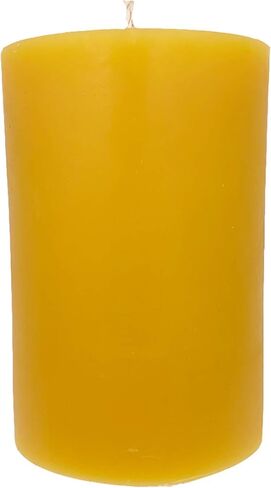 ﻿100% Pure Beeswax Candle - Small Pillar Candle - 40 Hour Burn Time - 3x3 Inch - Alternative Imagination in Kuwait
