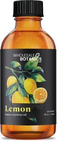 Lemon Essential Oil by Wholesale Botanics | Premium Grade 100% Undiluted Essential Oil | for Aromatherapy, Soaps, Lotions, & Candles | Vegan & Cruelty Free (1 Fl Oz) in Saudi Arabia