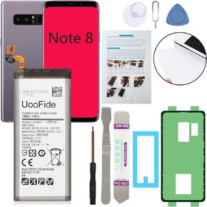 Battery for Galaxy Note 8 Replacement, Compatible with Samsung Galaxy Note 8 SM-N950 All Carriers EB-BN950ABE EB-BN950ABA with Professional Repair Tools Kit
