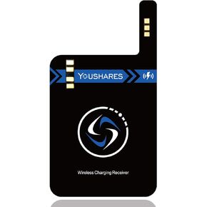 Note 4 Qi Wireless Charging Receiver, YOUSHARES Built-in Module Card for Samsung Galaxy Note 4 to Universal Wireless Charged Anywhere by Wireless Charger