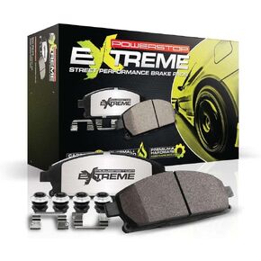 Power Stop Z26-2363 Rear Z26 Street Performance Carbon-Fiber Ceramic Brake Pads