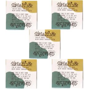 Bible Verse Sticky Notes for Anxiety,Depression,Encouragement,Positive Thoughts,Biblical Promises on a Sticky Pad Paper - 50 Different Sheets Per Pad - Pack of 1