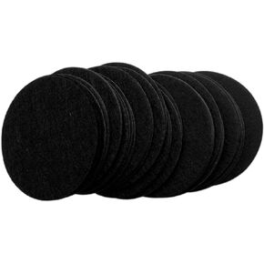 Playfully Ever After 3 Inch Black 30pc Stiff Felt Circles