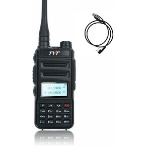 TYT TH-UV88 Two Way Radio Dual Band VHF/UHF Walkie Talkie. Whit Updated USB Cable