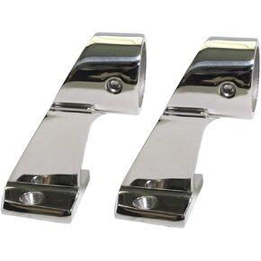 NRC&XRC Marine Boat Yacht Heavy Dudy 316 SS High Leg Hand Rail 60 Degree Center Stanchion for Pipe 7/8 Inch (22mm) or1(25mm)