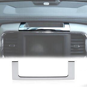 RT-TCZ Center Console Storage Box Trim Cover Interior Accessories for Dodge Ram 2010-2017 (Carbon Fiber Grain)