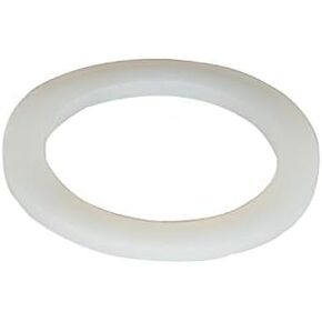 Silicone Gasket, Flat Washers, 50pcs Sealing Silicone Rings Gasket, Reusable Rubber Seal Washers, 31mm x 20mm x 3mm (OD x ID x Wall Thickness) for Pipe Tube Hose - (Pack of 50).