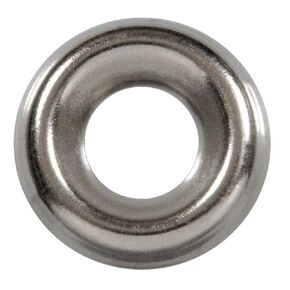 500 Qty #10 Stainless Steel Countersunk Finish Washers | 304 SS Finishing Cup (BCP718)