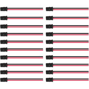 - 20pcs T10 W5W LED Light Socket Light Bulb Extension Socket Holder Connector for Cars Bikes Boats