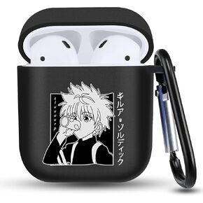 JoySolar for AirPod 2/1 IMD Hard Case Design Character Funny Cool Kawaii Cartoon Fashion Cute Unique Chic Aesthetic for AirPods Air Pods 2/1 Cover Cases Skin for Boys Girls Youth Teen(Cucumber Rike)