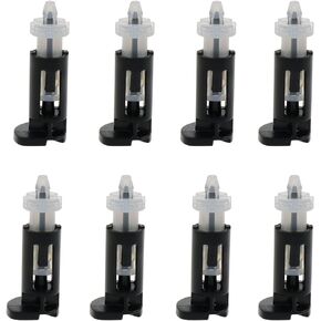 Heatsink Mount Pin ZZHXSM 8pcs Plastic Push Screw Cooler Fan Fastener Mounting Clip for Intel LGA 775 Socket CPU Cooler Heatsink Fans