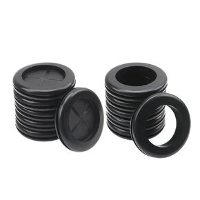 12Pcs 2 Inch Rubber Grommet Kit Drill Round Hole Firewall Hole Plugs Double-Sided Wire Cable Protector