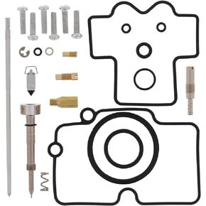 All Balls Racing 26-1458 Carburetor Rebuild Kit Compatible with/Replacement For Kawasaki Kx250F 2004-2005