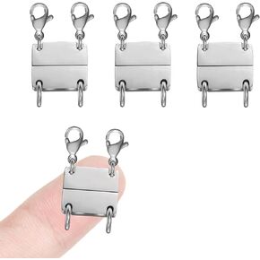 Layering Necklace Clasp Bracelet Layering Clasp Separator for Stackable Necklaces Buckle Necklace Clasps and Closures
