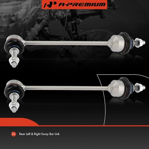 A-Premium 2 × وصلات شريط التثبيت الخلفية المتوافقة مع جاكوار XF 2009-2015، XFR 2010-2015، XFR-S 2013-2015، XJ، XJ8، XJR، XJR575، F-Type، XK، XKR، XKR- S، نوع S، سوبر V8، فاندن بلاس in Saudi Arabia