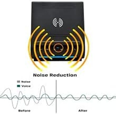 15 Watts Fast Qi Wireless Charging Sound Hub Bluetooth Speaker Upgraded Mic handsfree for iPhone 14/13 / 12/11 /X and Samsung S22/S21/S20 in Kuwait