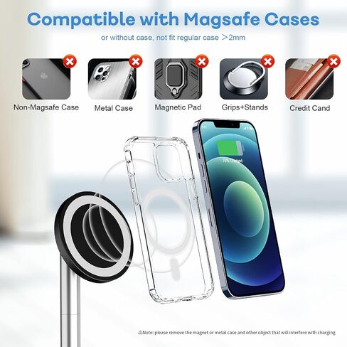 3 in 1 Magnetic Wireless Charger, Adjustable Charging Station for Apple iPhone/iWatch/Airpods, Compatible with iPhone iPhone 14 13 12 Pro Max Mini, Airpods 3/2/Pro, iWatch 7/6/SE/5/4/3/2 in Saudi Arabia