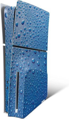 MightySkins Skin Compatible with PlayStation 5 Slim Disk Edition Bundle - Vibration | Protective, Durable, and Unique Vinyl Decal wrap Cover | Easy to Apply | Made in The USA in Saudi Arabia