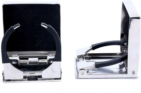 الفولاذ المقاوم للصدأ قابل للتعديل للطي كأس الشراب حامل زجاجة كوب تخزين حامل أرفف قوس دعوى ل مركبة بحرية قافلة اكسسوارات السيارات in Kuwait