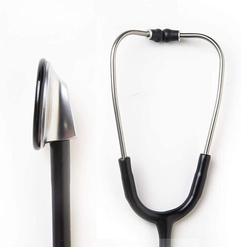 U.S. Army Stethoscope, OEM Classic Single Head Cardiology for Medical and Clinical Use - 27 inch (Black) in Saudi Arabia