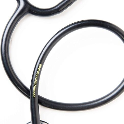 U.S. Army Stethoscope, OEM Classic Single Head Cardiology for Medical and Clinical Use - 27 inch (Black) in Saudi Arabia