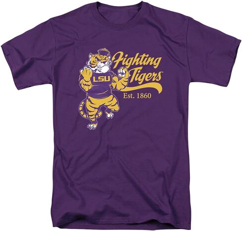Louisiana State University LSU Official Mike The Fighting Tiger Unisex Adult T Shirt in Saudi Arabia