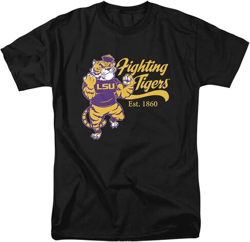 Louisiana State University LSU Official Mike The Fighting Tiger Unisex Adult T Shirt in Saudi Arabia