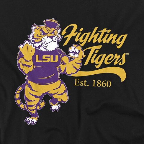 Louisiana State University LSU Official Mike The Fighting Tiger Unisex Adult T Shirt in Saudi Arabia