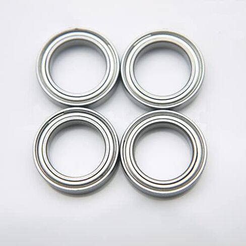 6701ZZ Ball Bearings（10 Pack）, Z2 12 x 18 x 4mm Miniature Deep Groove Ball Bearings Double Shielded Chrome Steel in Kuwait
