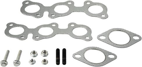 KAC 2pcs High Flow Catalytic Converter Kit Replacement for 2004-2006 RX330 2004-2006 Sienna 2004-2007 Highlander Direct-Fit Catalytic Converter, Replace 16392 16393 40374 1127(EPA Compliant) in Saudi Arabia