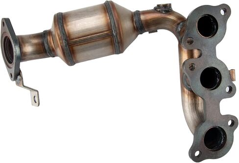 KAC 2pcs High Flow Catalytic Converter Kit Replacement for 2004-2006 RX330 2004-2006 Sienna 2004-2007 Highlander Direct-Fit Catalytic Converter, Replace 16392 16393 40374 1127(EPA Compliant) in Saudi Arabia