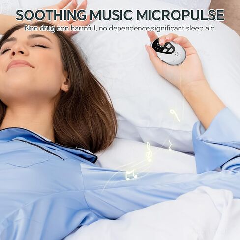 جهاز توموروتيك المحمول للمساعدة على النوم، تقليل التوتر واسترخاء العقل مع 4 أصوات مشهد مهدئ و9 مستويات كثافة، يعزز جودة النوم ومحمول للرياضة والمشي والاسترخاء (أخضر) in Kuwait