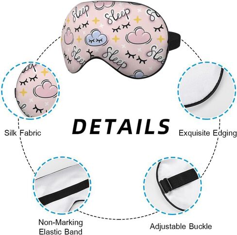 قناع العين للنوم على شكل عين التنين مجردة باللون الأخضر الغامض والحيوانات القوية قناع العين الحريري للنوم الناعم غطاء ظلال العيون للرجال والنساء والأولاد وراحة السفر بالطائرة مع حزام مطاطي in Kuwait