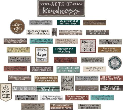 Teacher Created Resources Home Sweet Classroom Acts of Kindness Bulletin Board Set in Saudi Arabia