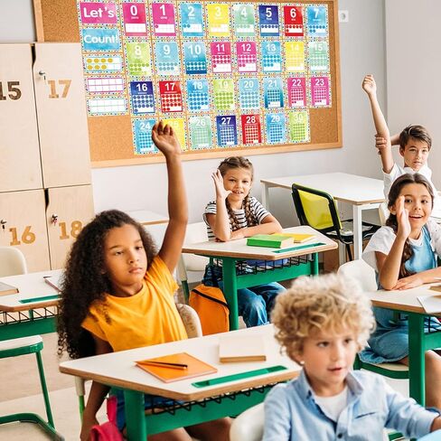 0-30 Number Bulletin Board Set for Classroom in Saudi Arabia