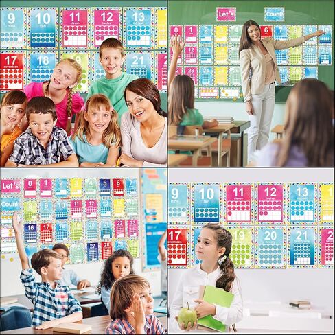 0-30 Number Bulletin Board Set for Classroom in Saudi Arabia